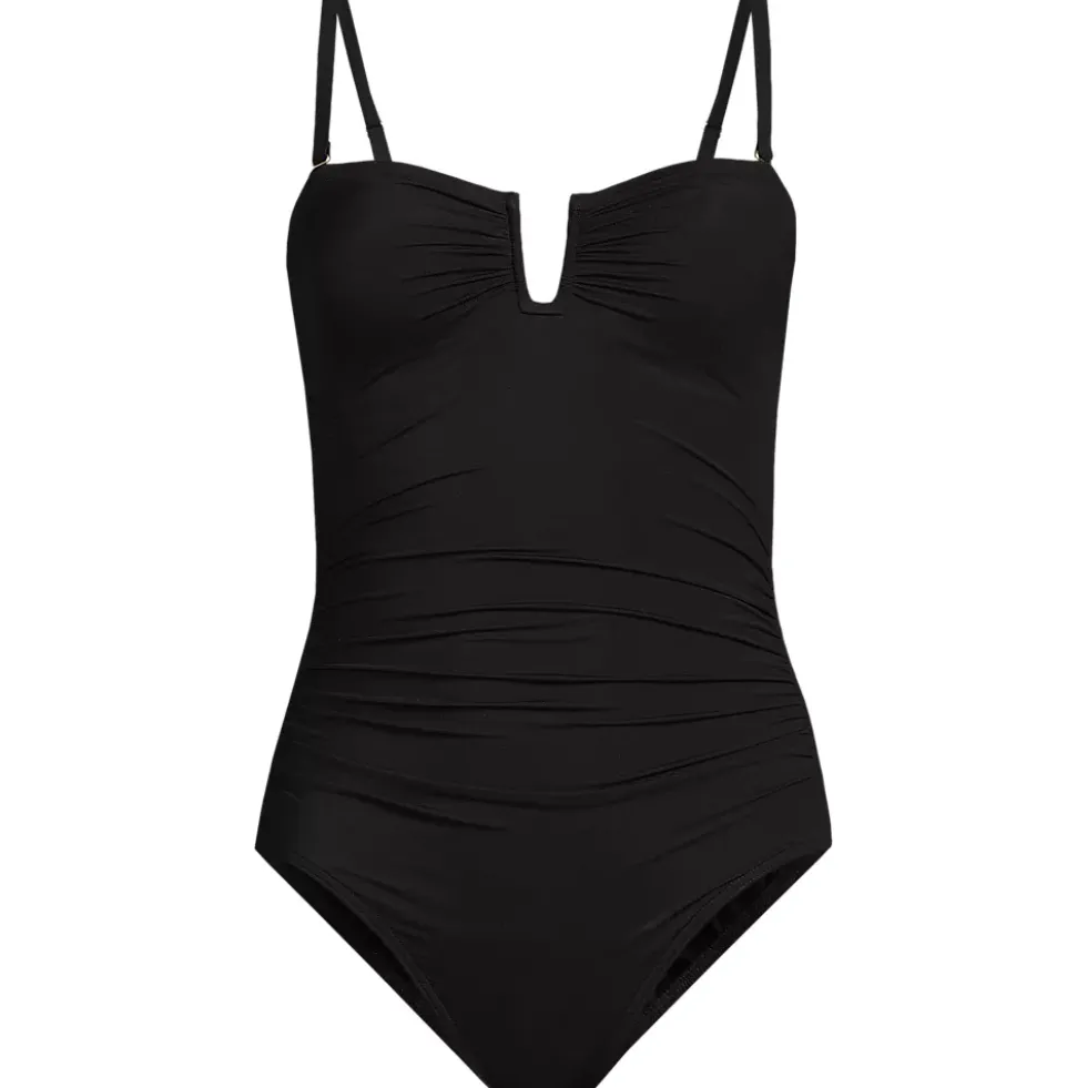 Women's SlenderSuit U-Wire Bandeau One Piece Swimsuit