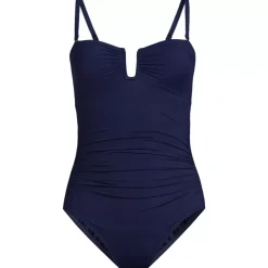Women's SlenderSuit U-Wire Bandeau One Piece Swimsuit