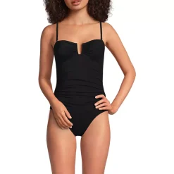 Women's SlenderSuit U-Wire Bandeau One Piece Swimsuit