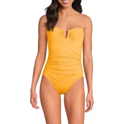 Women's SlenderSuit U-Wire Bandeau One Piece Swimsuit