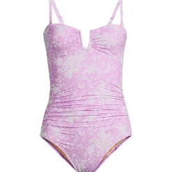 Women's SlenderSuit U-Wire Bandeau One Piece Swimsuit