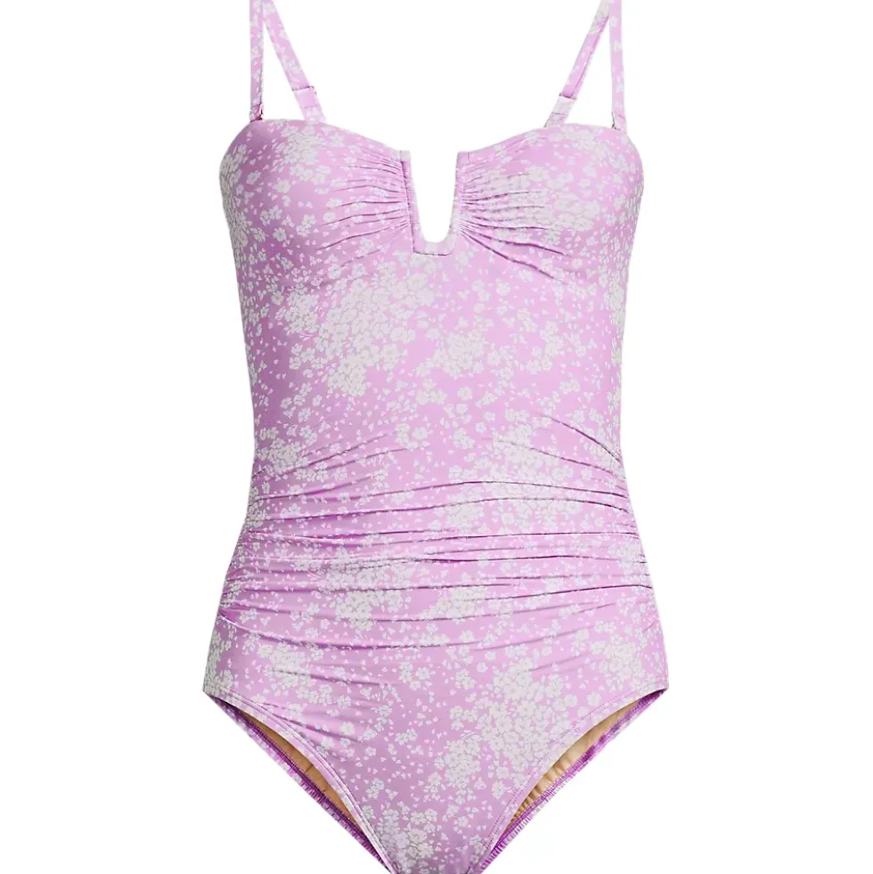 Women's SlenderSuit U-Wire Bandeau One Piece Swimsuit