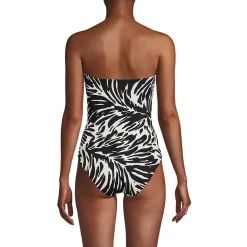 Women's SlenderSuit U-Wire Bandeau One Piece Swimsuit