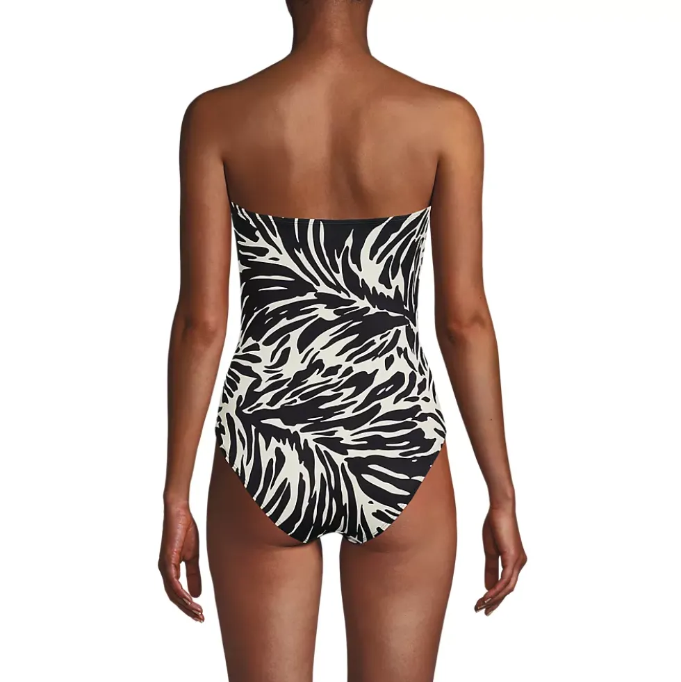 Women's SlenderSuit U-Wire Bandeau One Piece Swimsuit