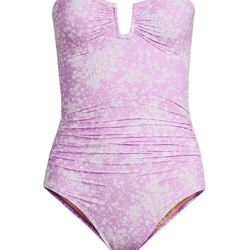 Women's SlenderSuit U-Wire Bandeau One Piece Swimsuit