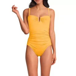 Women's SlenderSuit U-Wire Bandeau One Piece Swimsuit