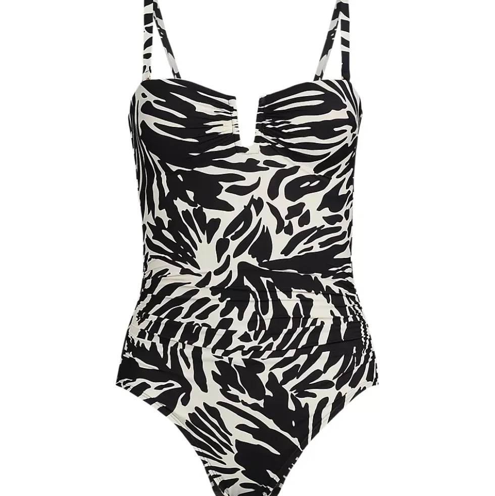 Women's SlenderSuit U-Wire Bandeau One Piece Swimsuit