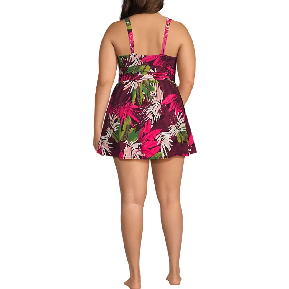 Women's SlenderSuit U-Wire Swim Dress Swimsuit