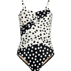 Women's SlenderSuit Wrap Bandeau One Piece Swimsuit