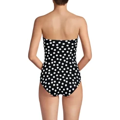 Women's SlenderSuit Wrap Bandeau One Piece Swimsuit