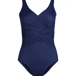 Women's SlenderSuit Wrap One Piece Swimsuit