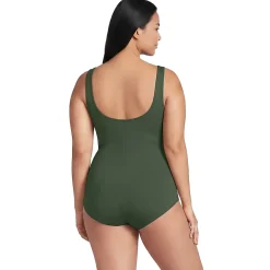 Women's SlenderSuit Wrap One Piece Swimsuit