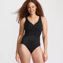 Women's SlenderSuit Wrap One Piece Swimsuit