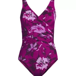 Women's SlenderSuit Wrap One Piece Swimsuit