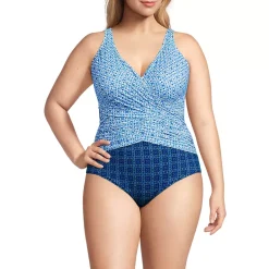 Women's SlenderSuit Wrap One Piece Swimsuit