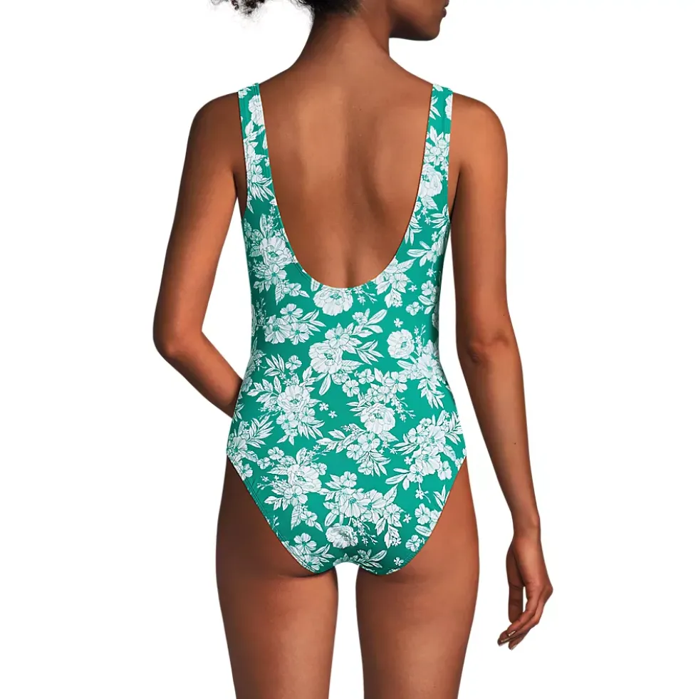 Women's SlenderSuit Wrap One Piece Swimsuit