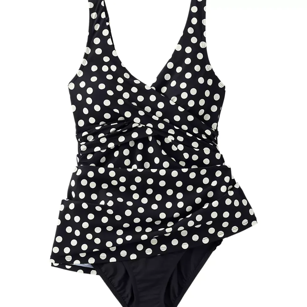 Women's SlenderSuit Wrap Swim Dress Swimsuit