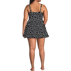 Women's SlenderSuit Wrap Swim Dress Swimsuit