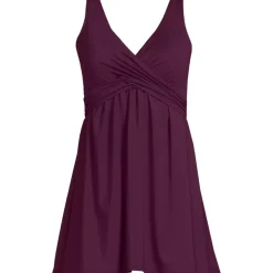 Women's SlenderSuit Wrap Swim Dress Swimsuit