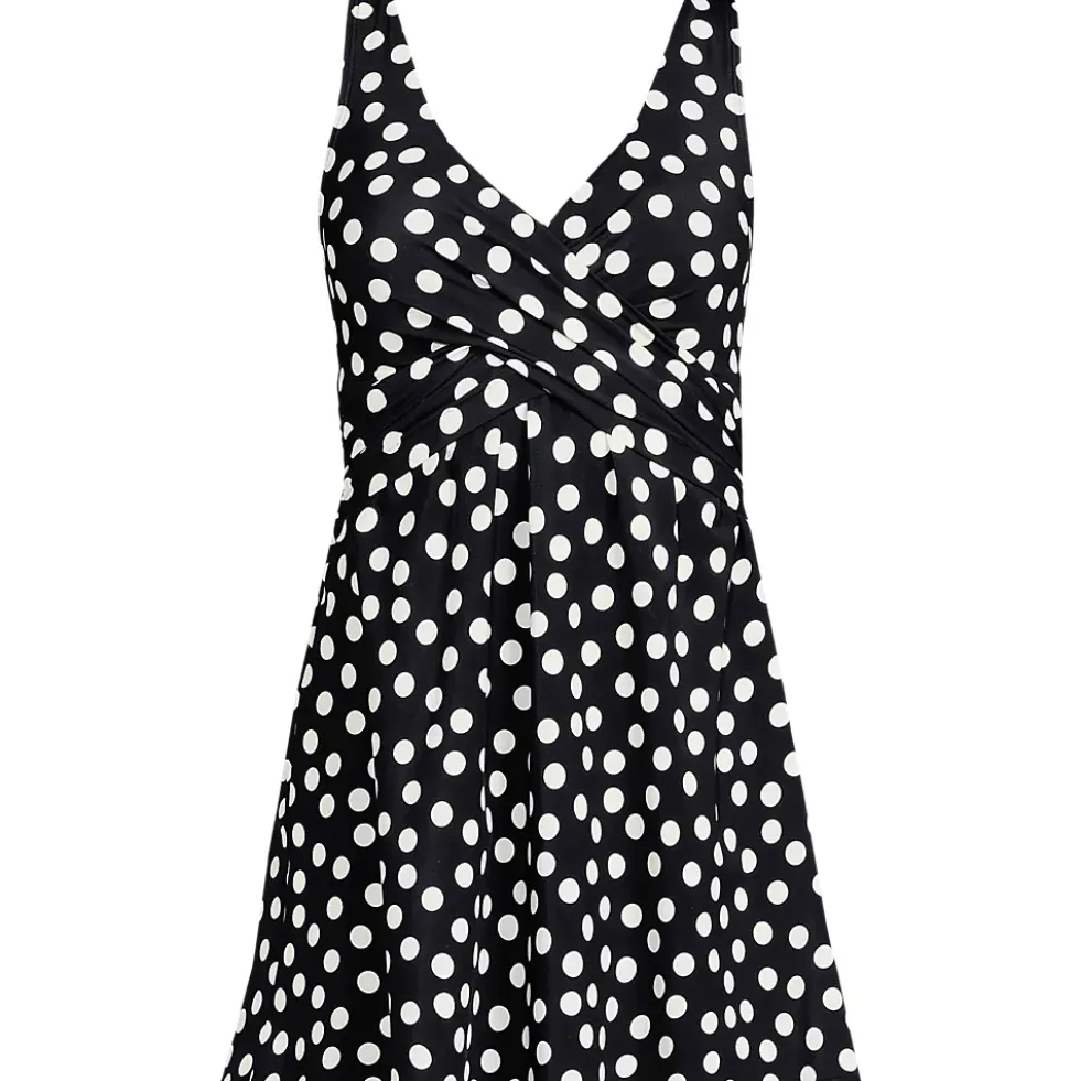 Women's SlenderSuit Wrap Swim Dress Swimsuit