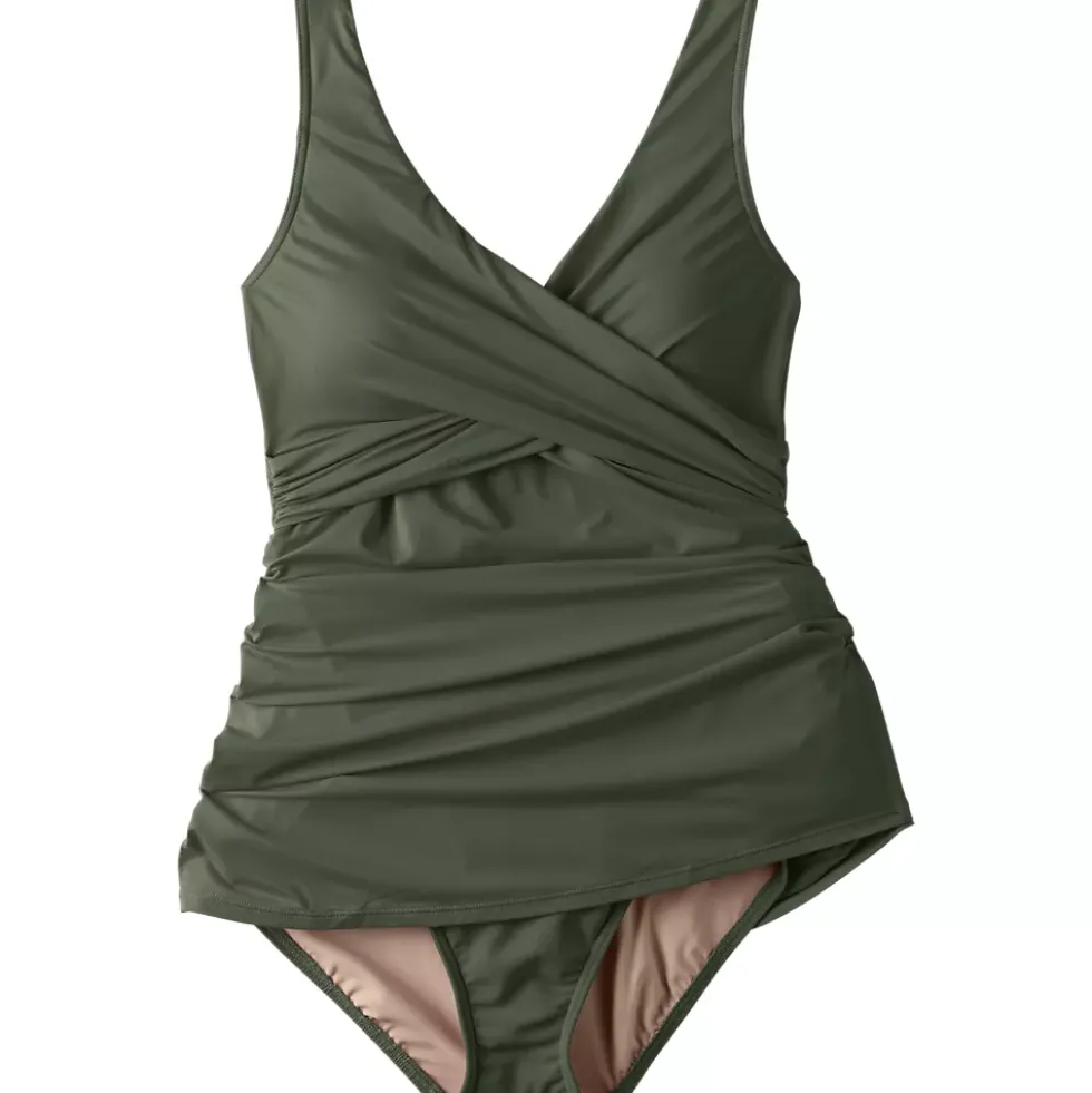 Women's SlenderSuit Wrap Swim Dress Swimsuit