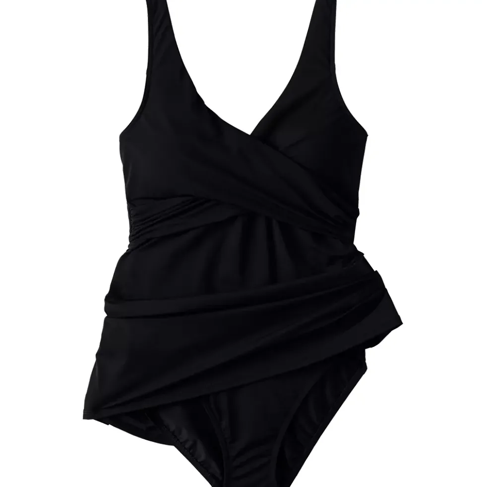 Women's SlenderSuit Wrap Swim Dress Swimsuit