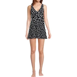 Women's SlenderSuit Wrap Swim Dress Swimsuit