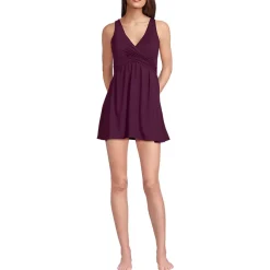 Women's SlenderSuit Wrap Swim Dress Swimsuit