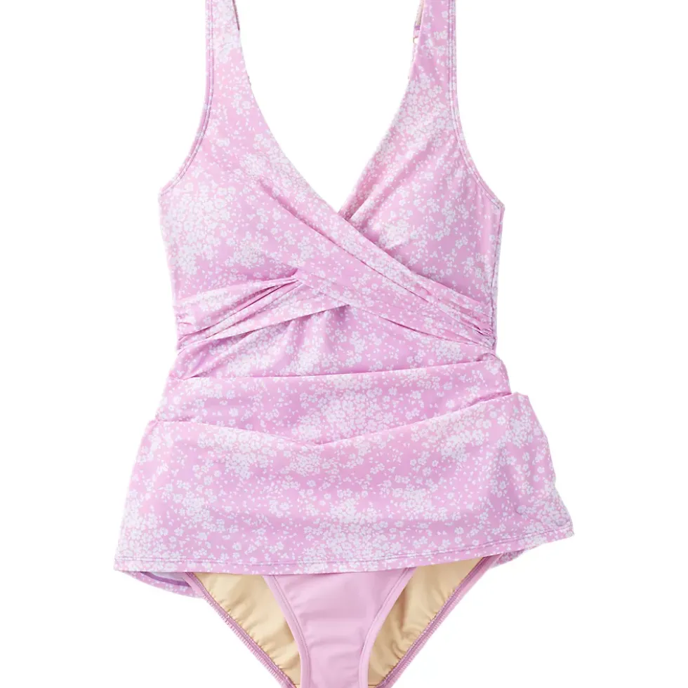 Women's SlenderSuit Wrap Swim Dress Swimsuit