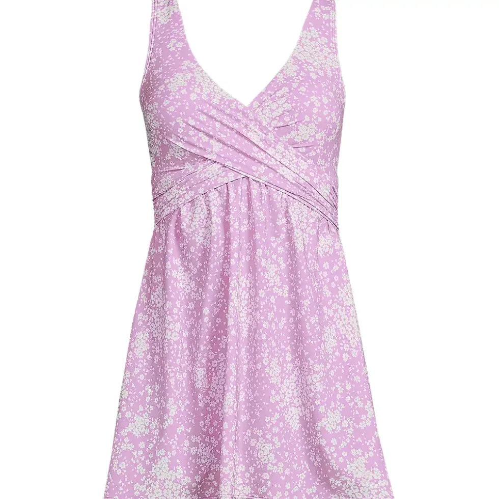 Women's SlenderSuit Wrap Swim Dress Swimsuit