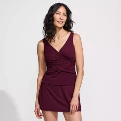 Women's SlenderSuit Wrap Tankini Top