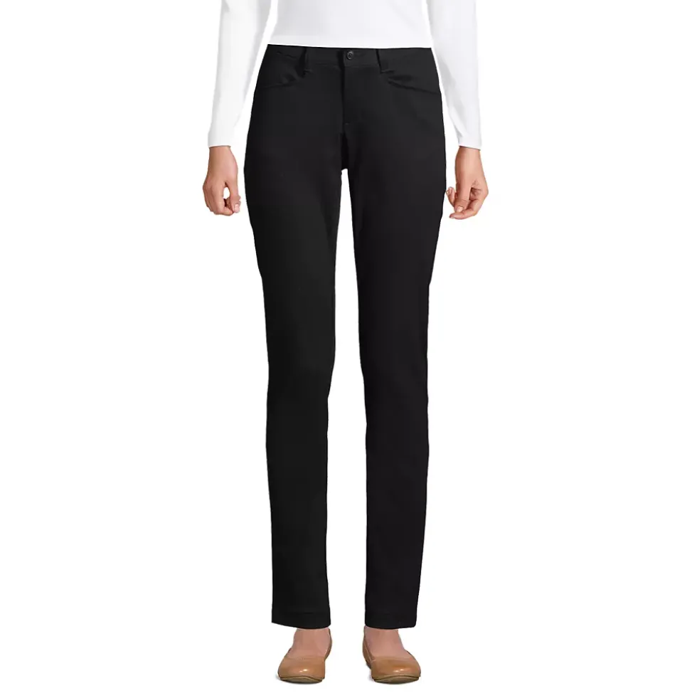 Women's Slim Fit Stretch Chino Pants