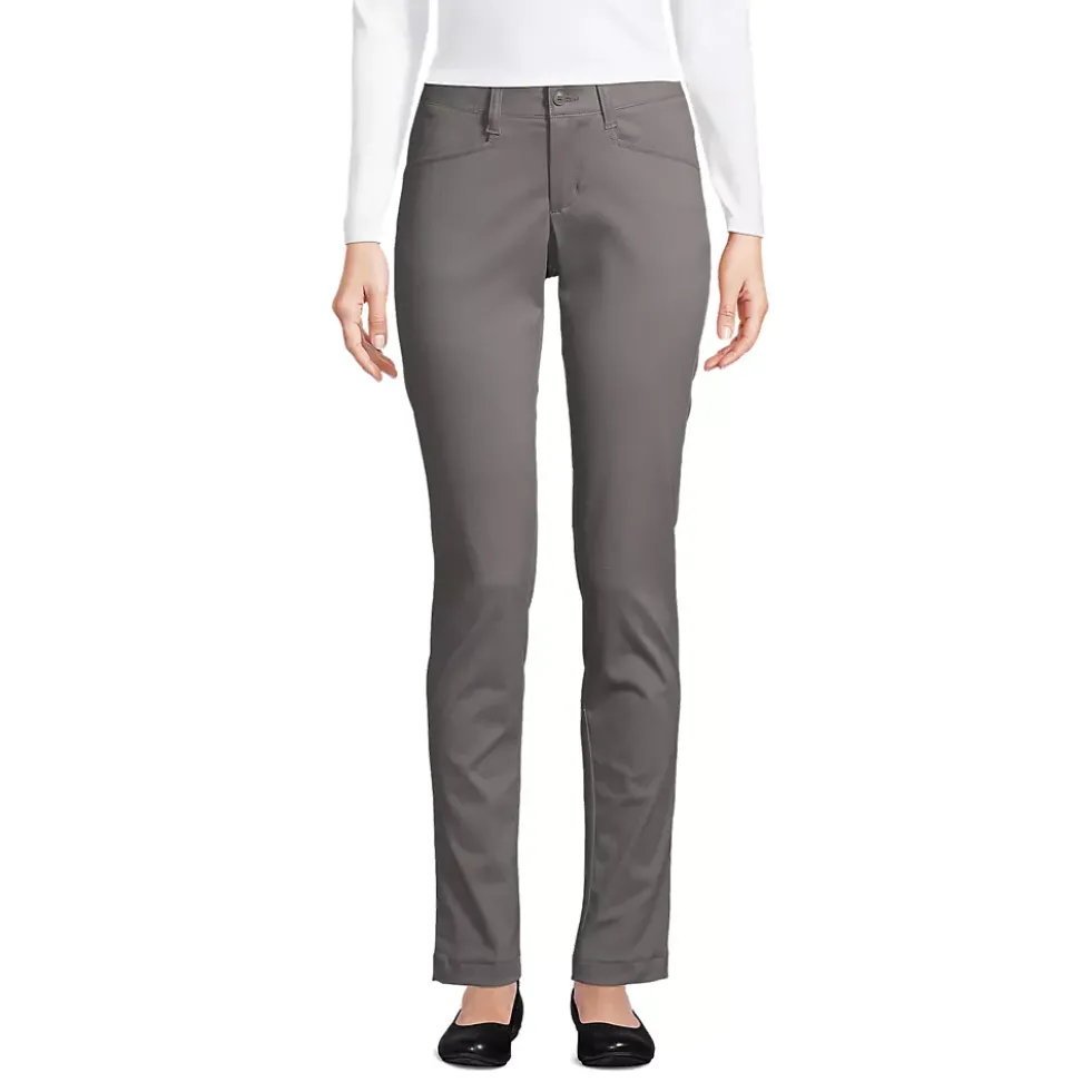 Women's Slim Fit Stretch Chino Pants