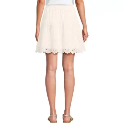 Women's Smocked Waist Above the Knee Skirt
