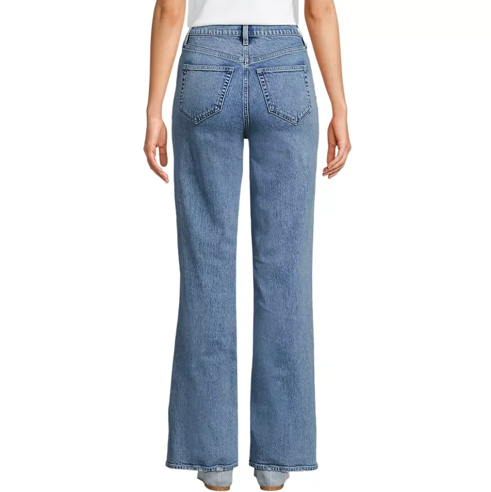 Women's Soft Denim High Rise Classic Flare Jeans