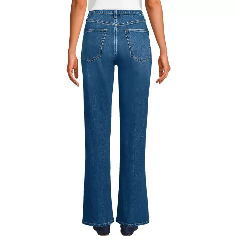 Women's Soft Denim High Rise Classic Flare Jeans