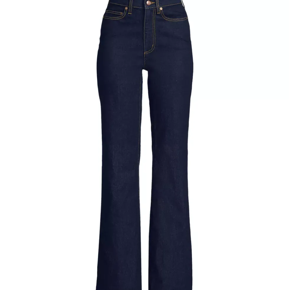 Women's Soft Denim High Rise Classic Flare Jeans
