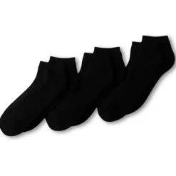Women's Soft Half Cushion Quarter Crew Socks 3 Pack