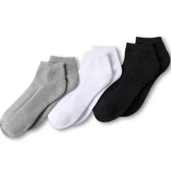 Women's Soft Half Cushion Quarter Crew Socks 3 Pack