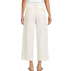 Women's Soft Polish High Rise Wide Leg Crop Pants