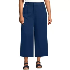 Women's Soft Polish High Rise Wide Leg Crop Pants