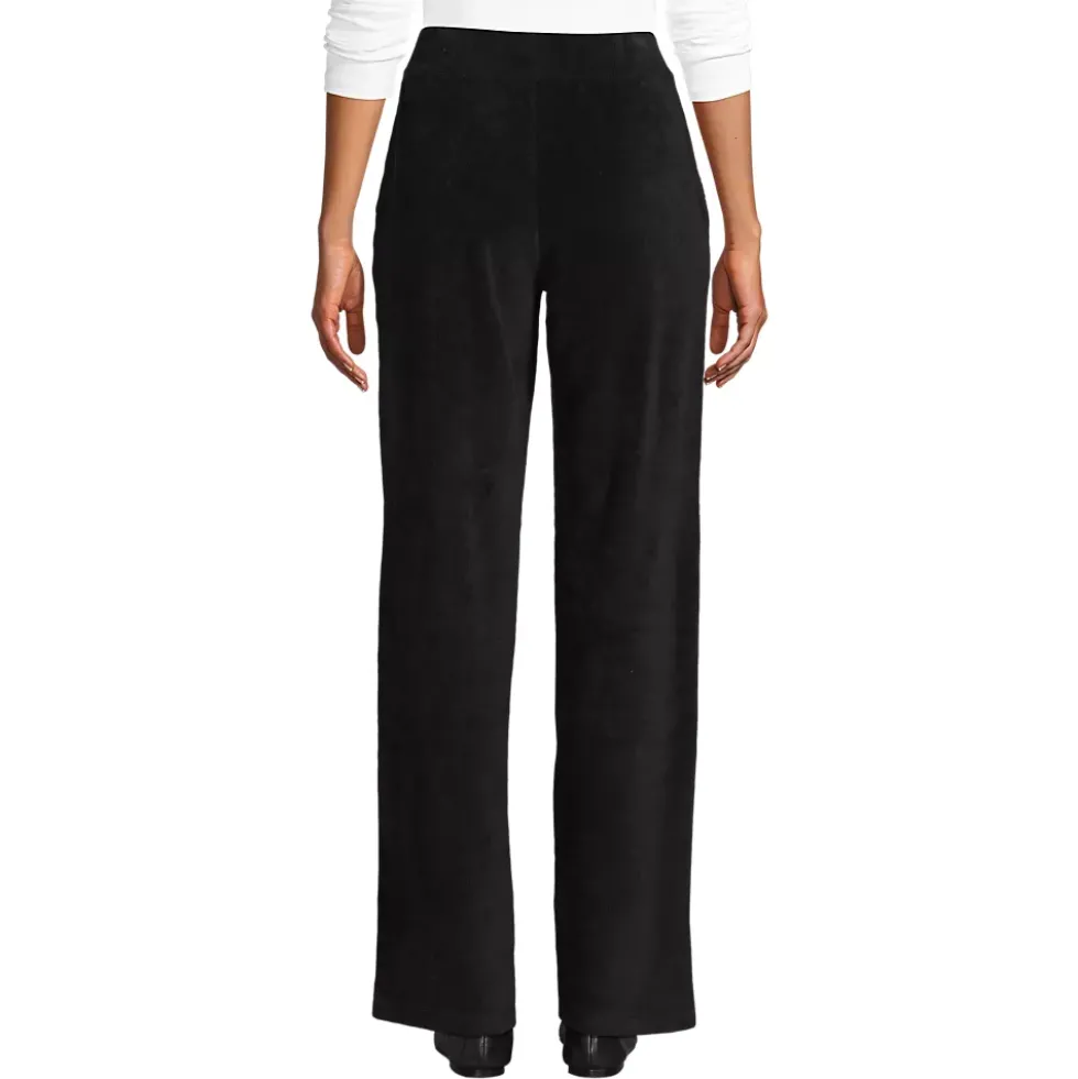Women's Sport Cord High Rise Relaxed Straight Leg Pants