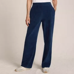 Women's Sport Cord High Rise Relaxed Straight Leg Pants