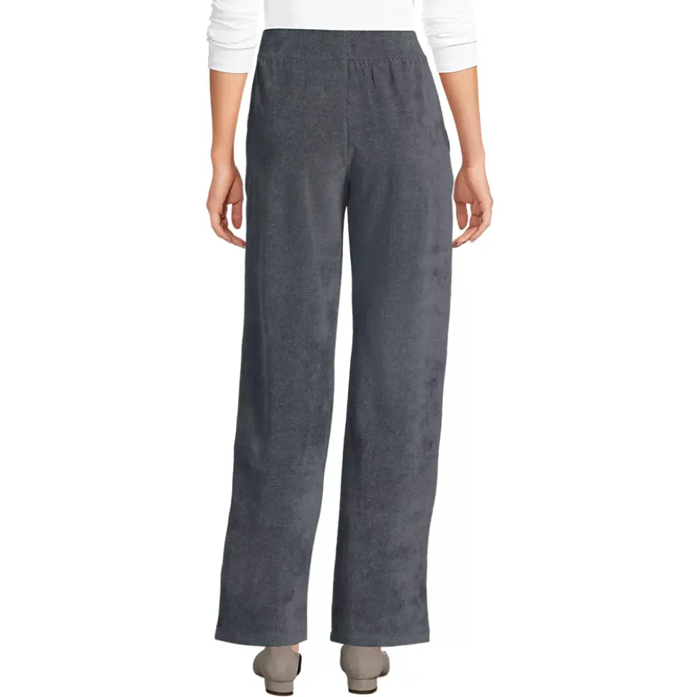 Women's Sport Cord High Rise Relaxed Straight Leg Pants