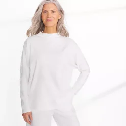 Women's Sport Knit Funnel Neck Top