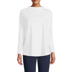 Women's Sport Knit Funnel Neck Top