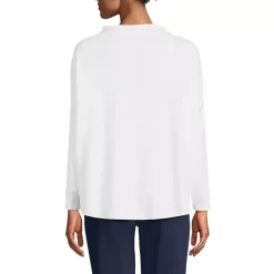 Women's Sport Knit Funnel Neck Top