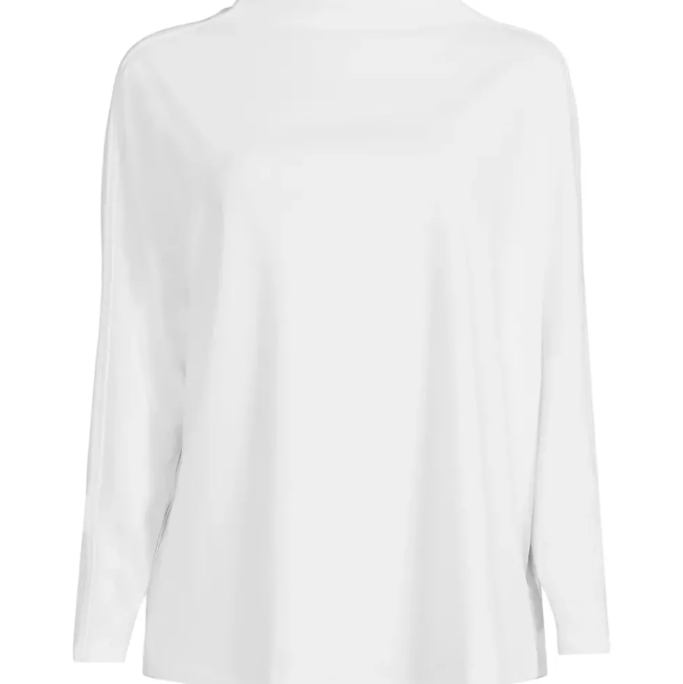 Women's Sport Knit Funnel Neck Top