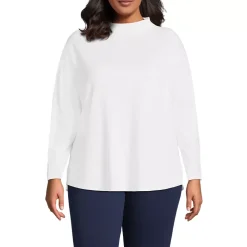 Women's Sport Knit Funnel Neck Top