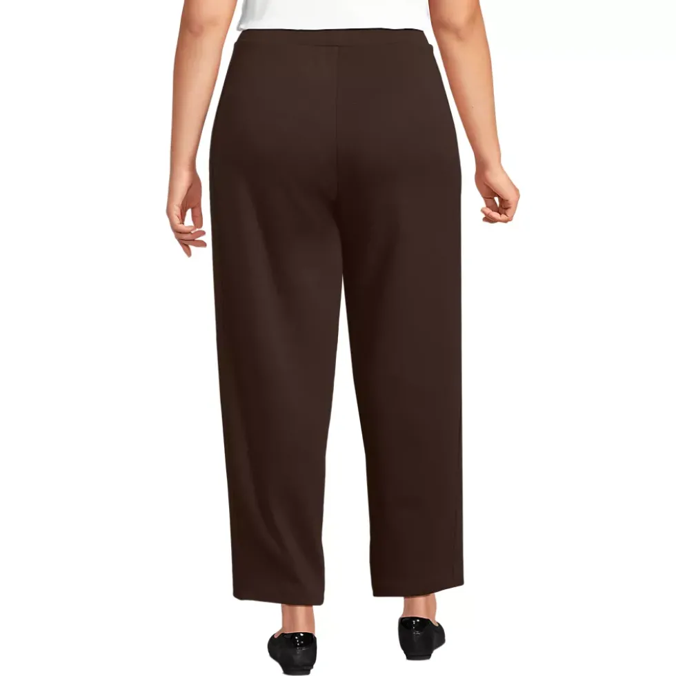 Women's Sport Knit High Rise Barrel Ankle Pants
